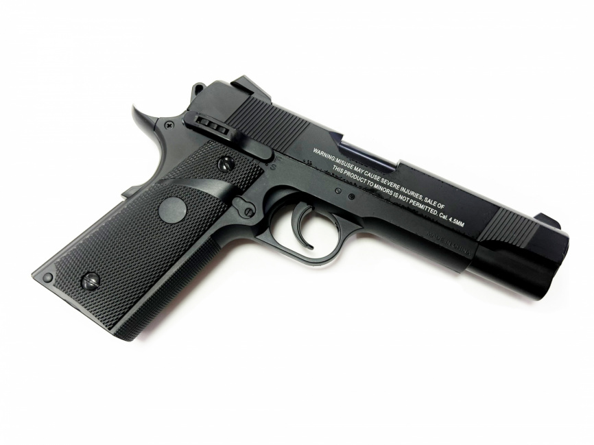 Пневматический пистолет STALKER S1911RD кал.4,5мм. фото 1