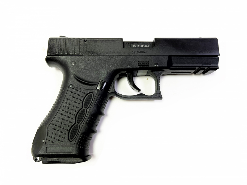 Травматический пистолет Fantom кал.9мм.РА (Черный) KURS фото 2